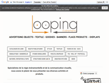 Tablet Screenshot of looping-flag.com